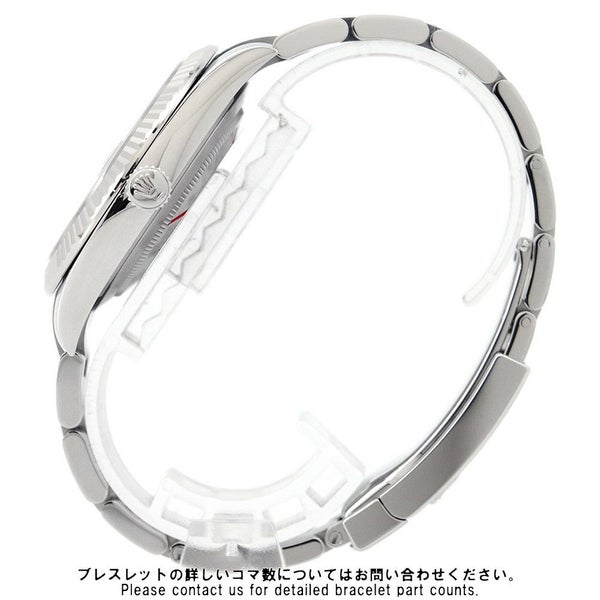 ロレックス デイトジャスト41 SS/K18WG 126334 ROLEX 腕時計 スレート文字盤