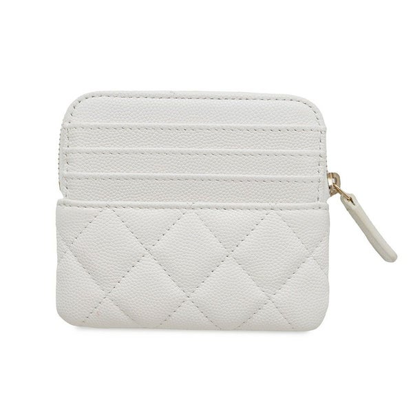 シャネル コインケース マトラッセ ココマーク キャビアスキン AP2061 CHANEL 財布 小銭入れ 白