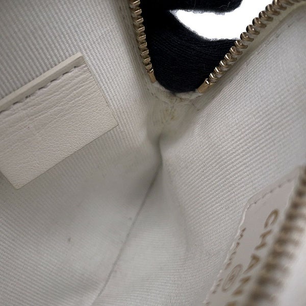 シャネル コインケース マトラッセ ココマーク キャビアスキン AP2061 CHANEL 財布 小銭入れ 白