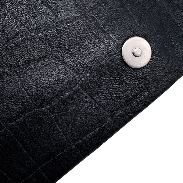 サンローランパリ ショルダーバッグ ウェストハリウッド 型押しレザー 574106 SAINT LAURENT PARIS ブラック 黒