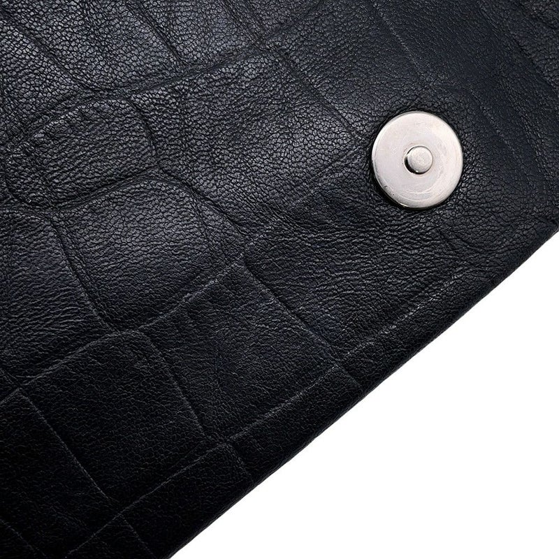 サンローランパリ ショルダーバッグ ウェストハリウッド 型押しレザー 574106 SAINT LAURENT PARIS ブラック 黒