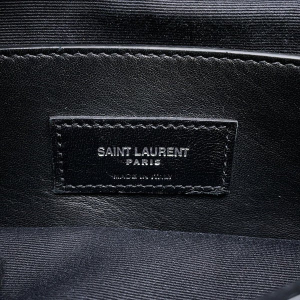 サンローランパリ ショルダーバッグ ウェストハリウッド 型押しレザー 574106 SAINT LAURENT PARIS ブラック 黒