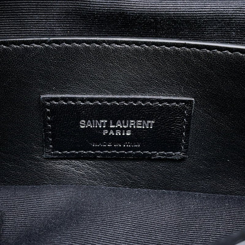 サンローランパリ ショルダーバッグ ウェストハリウッド 型押しレザー 574106 SAINT LAURENT PARIS ブラック 黒