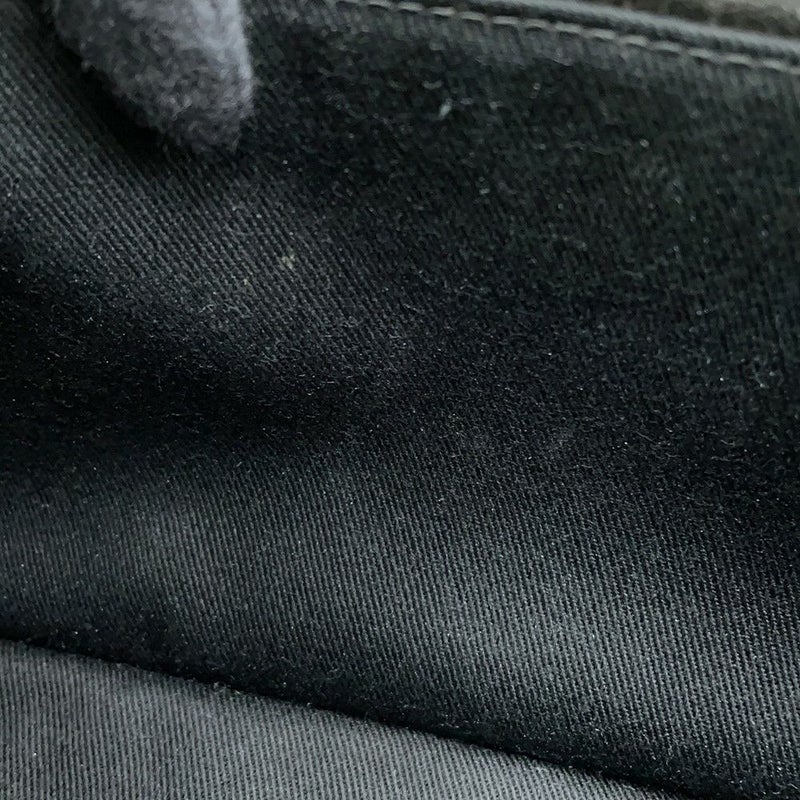 シャネル ハンドバッグ シェブロン ココマーク ハンドル フラップ キャビアスキン リザード A92991 2way 黒 Vステッチ