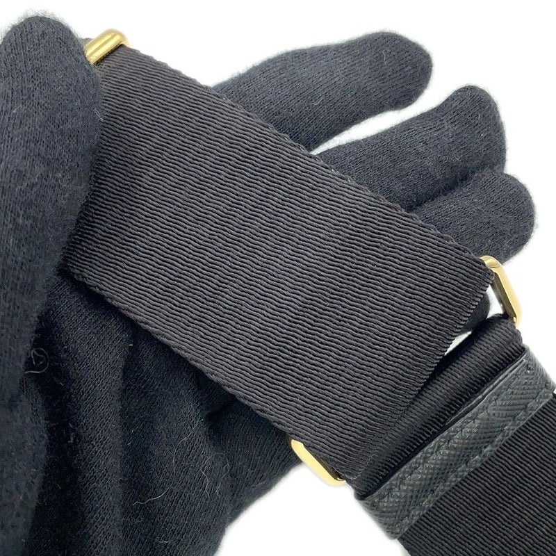 プラダ ショルダーバッグ Re-Edition 2005 サフィアーノ 1BH204 PRADA 2wayバッグ 黒 2way