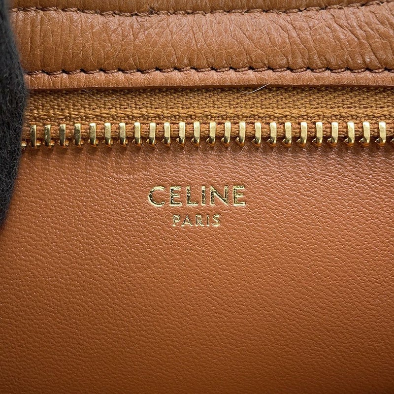 セリーヌ ハンドバッグ トリオンフ ウィルターン クラッチ レザー ファー 113673FEQ CELINE