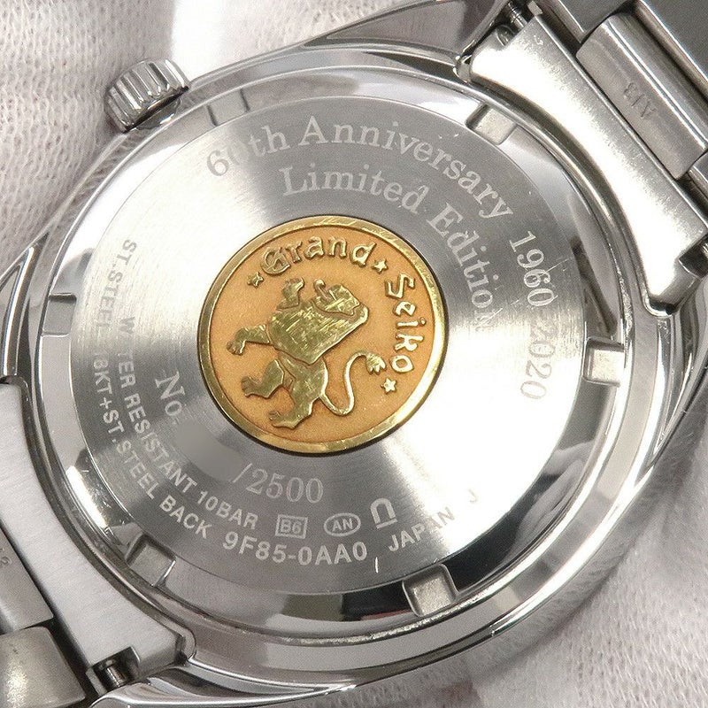 セイコー グランドセイコー ヘリテージコレクション 60周年記念 SBGP007 SEIKO 腕時計 ブルー文字盤