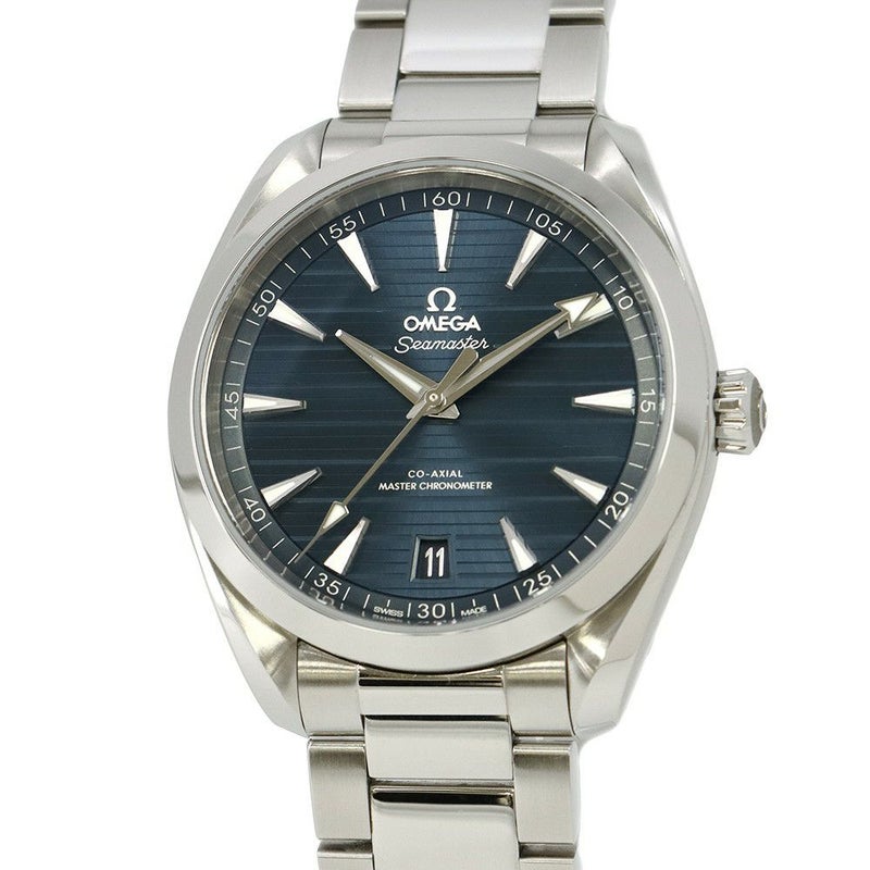 オメガ シーマスター アクアテラ 150M コーアクシャル マスタークロノメーター 220.10.41.21.03.004 腕時計 ブルー文字盤