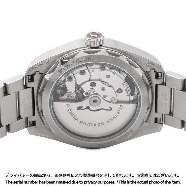 オメガ シーマスター アクアテラ 150M コーアクシャル マスタークロノメーター 220.10.41.21.03.004 腕時計 ブルー文字盤