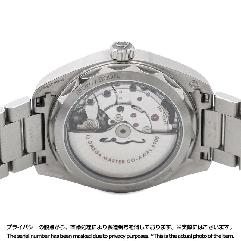 オメガ シーマスター アクアテラ 150M コーアクシャル マスタークロノメーター 220.10.41.21.03.004 腕時計 ブルー文字盤