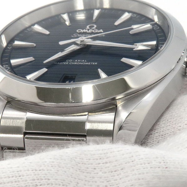 オメガ シーマスター アクアテラ 150M コーアクシャル マスタークロノメーター 220.10.41.21.03.004 腕時計 ブルー文字盤