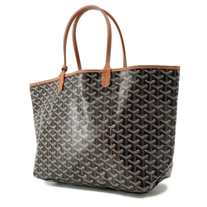 ゴヤール トートバッグ サンルイPM PVC レザー STLOUIPMLTY01CL03P GOYARD ポーチ付き 黒