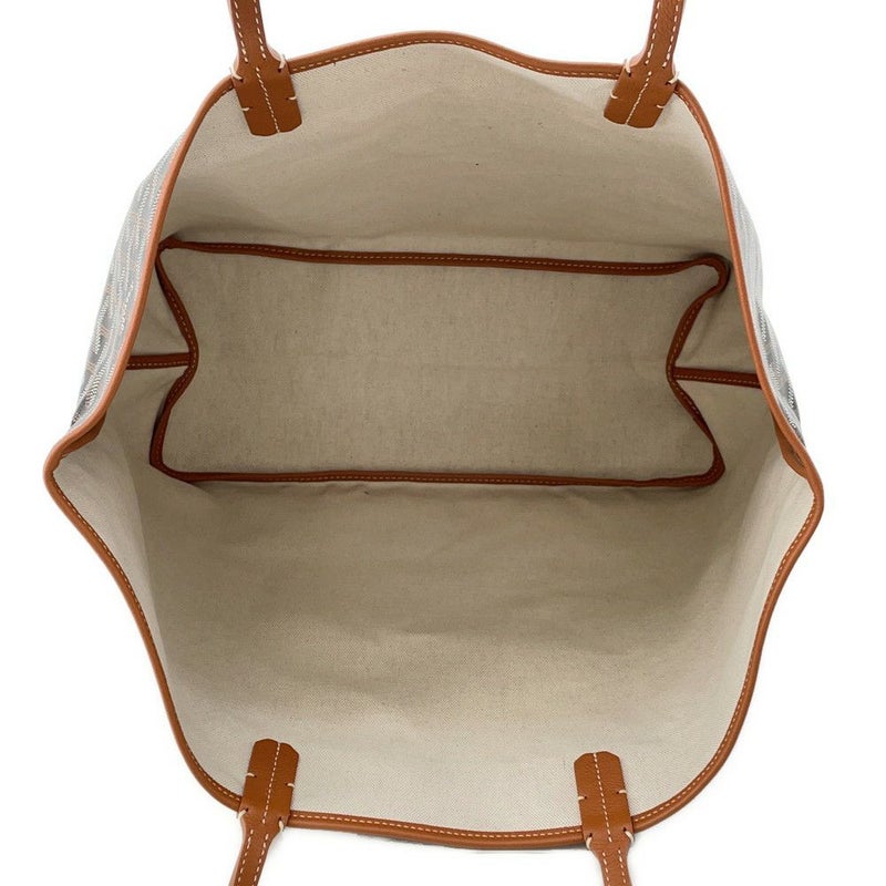 ゴヤール トートバッグ サンルイPM PVC レザー STLOUIPMLTY01CL03P GOYARD ポーチ付き 黒