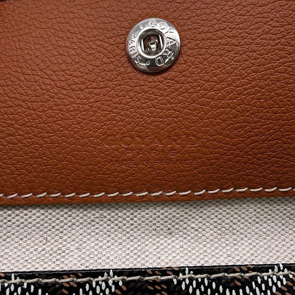 ゴヤール トートバッグ サンルイPM PVC レザー STLOUIPMLTY01CL03P GOYARD ポーチ付き 黒