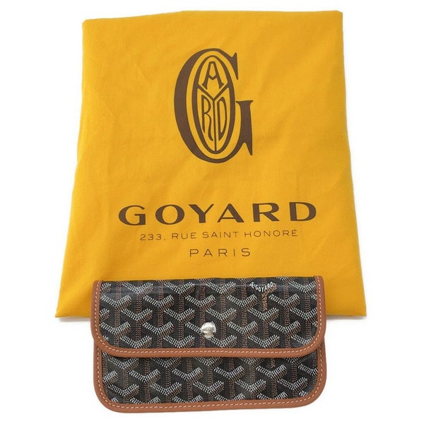 ゴヤール トートバッグ サンルイPM PVC レザー STLOUIPMLTY01CL03P GOYARD ポーチ付き 黒