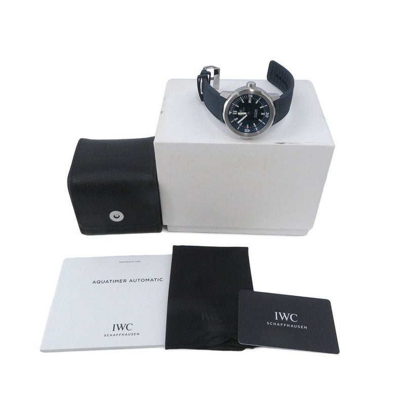 IWC アクアタイマー オートマティック IW328801 腕時計 ブルー文字盤