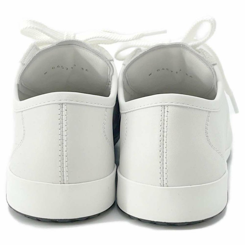 シャネル スニーカー ココマーク カーフスキン スウェード レディースサイズ36 G45714 CHANEL 靴 シューズ 白 黒