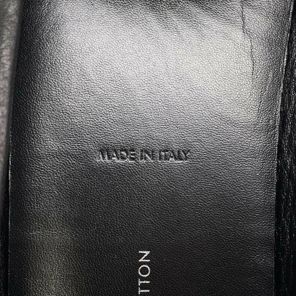 ルイヴィトン シューズ ビジュードライビングシューズ レディースサイズ37 LOUIS VUITTON ヴィトン 靴 ブラック 黒