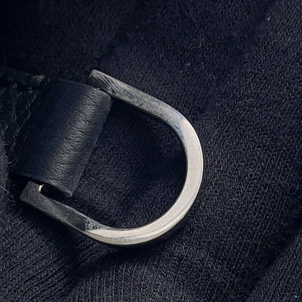 ザ ロウ ハンドバッグ ソフトマルゴー10 レザー W1190 L133 THE ROW バッグ 2wayショルダーバッグ 黒