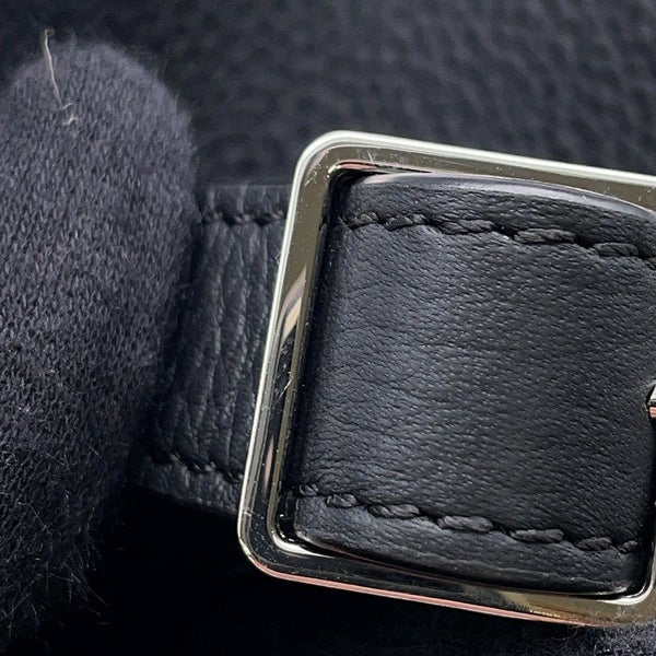 ザ ロウ ハンドバッグ ソフトマルゴー10 レザー W1190 L133 THE ROW バッグ 2wayショルダーバッグ 黒