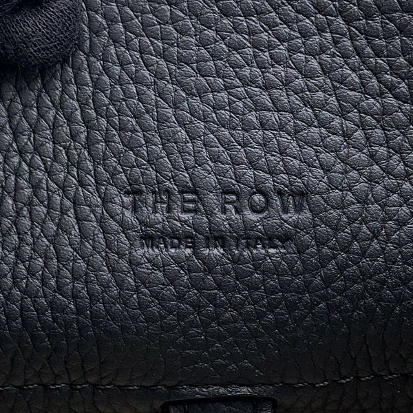 ザ ロウ ハンドバッグ ソフトマルゴー10 レザー W1190 L133 THE ROW バッグ 2wayショルダーバッグ 黒