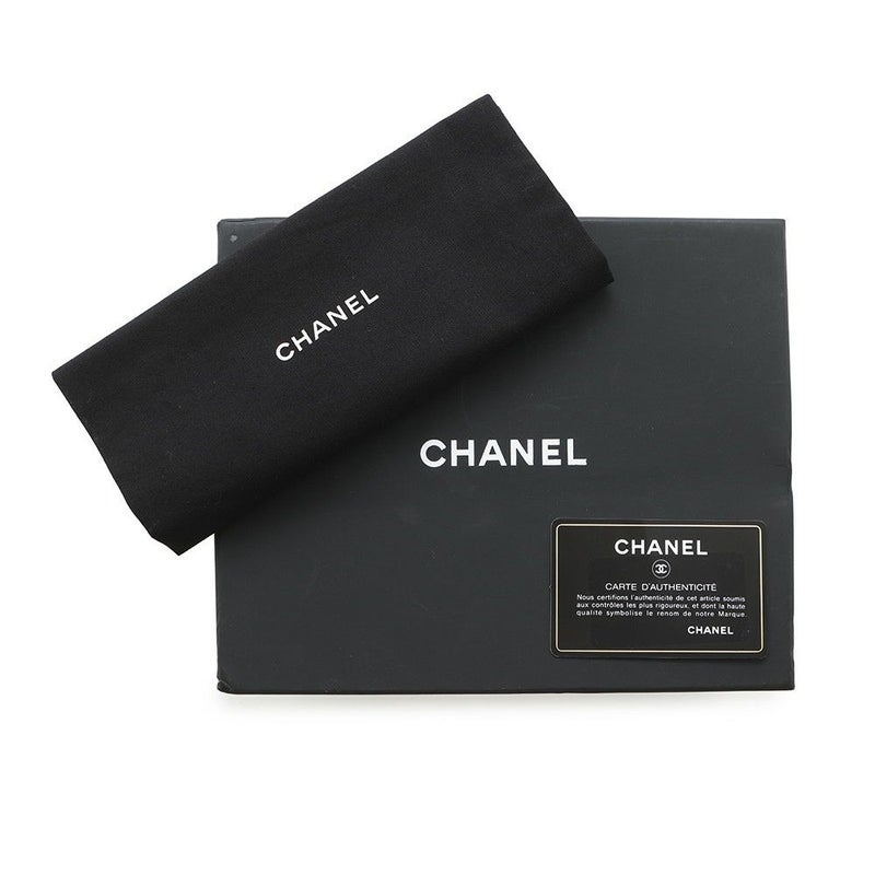 シャネル チェーンウォレット クラシック マトラッセ ココマーク ラムスキン AP0250 CHANEL 財布 黒