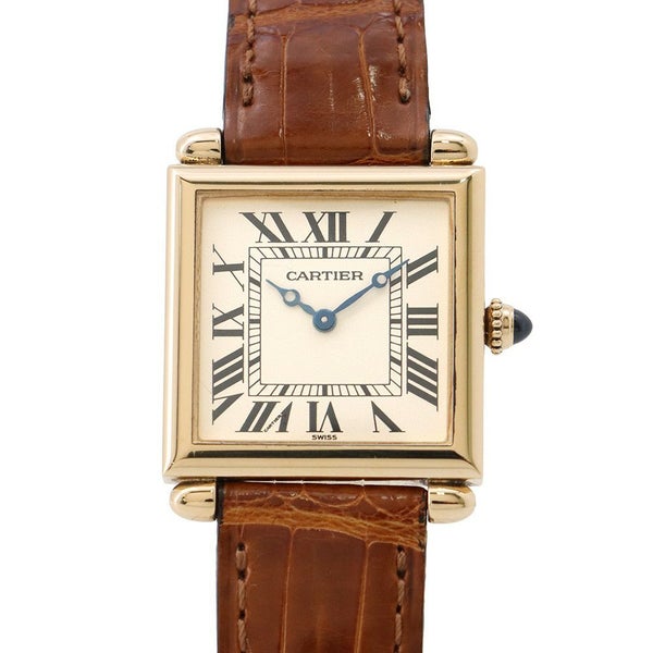 カルティエ タンク オビュ W1512256 Cartier 腕時計 シルバー文字盤