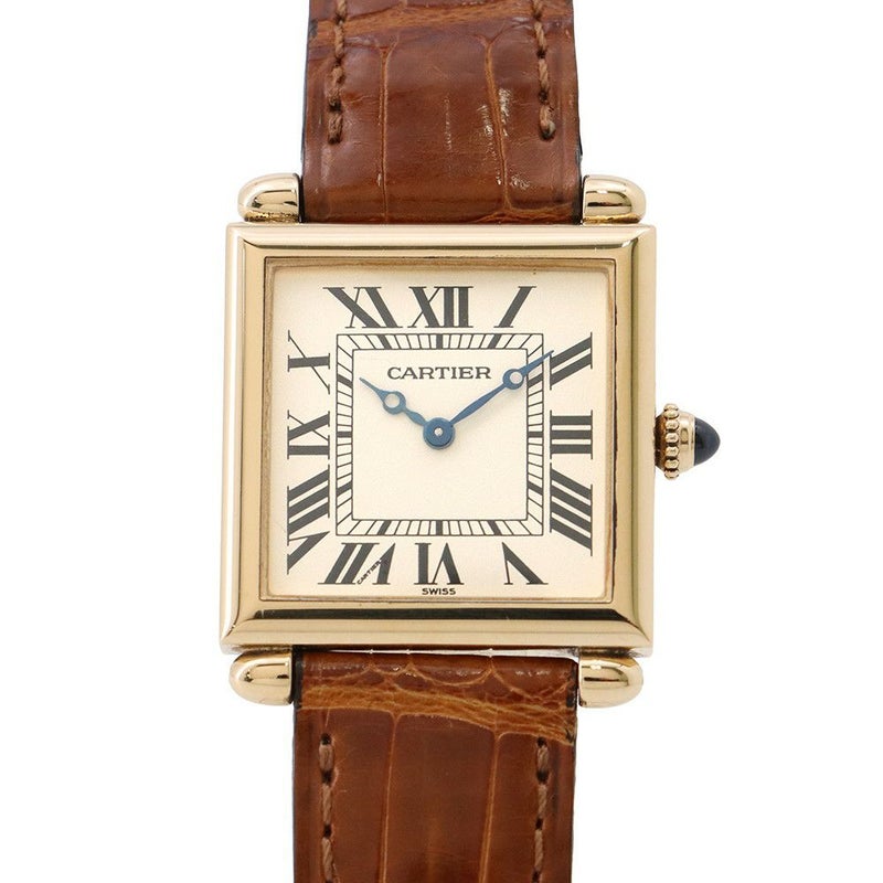 カルティエ タンク オビュ W1512256 Cartier 腕時計 シルバー文字盤