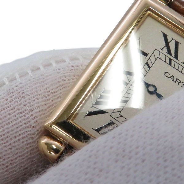 カルティエ タンク オビュ W1512256 Cartier 腕時計 シルバー文字盤