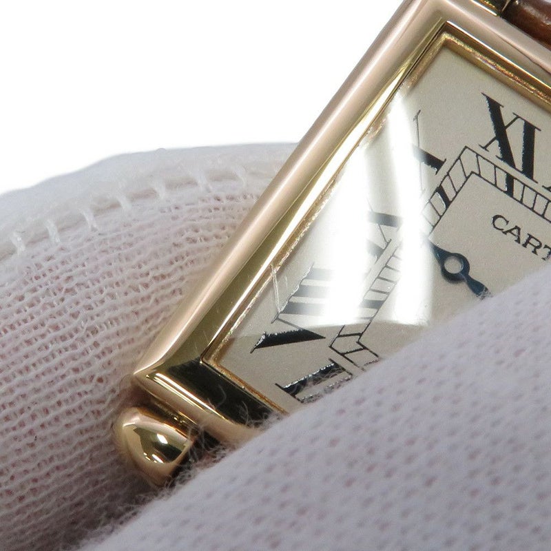 カルティエ タンク オビュ W1512256 Cartier 腕時計 シルバー文字盤