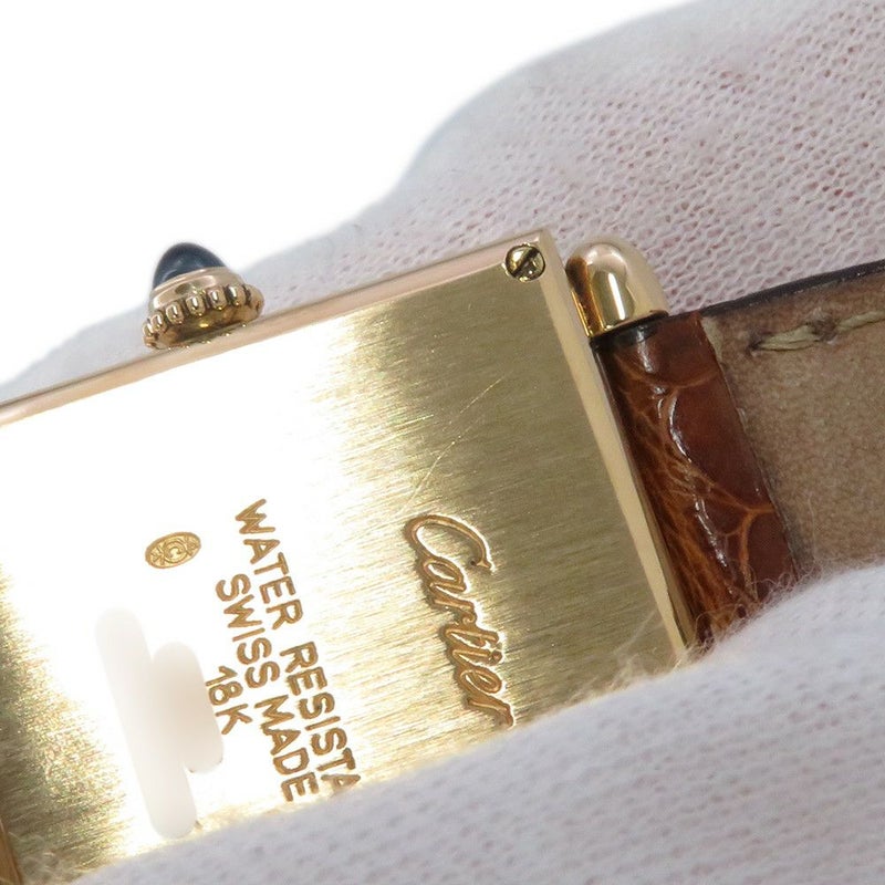 カルティエ タンク オビュ W1512256 Cartier 腕時計 シルバー文字盤