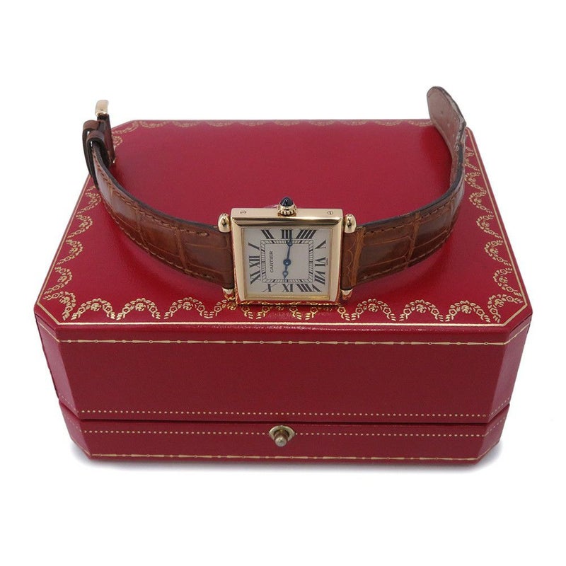 カルティエ タンク オビュ W1512256 Cartier 腕時計 シルバー文字盤