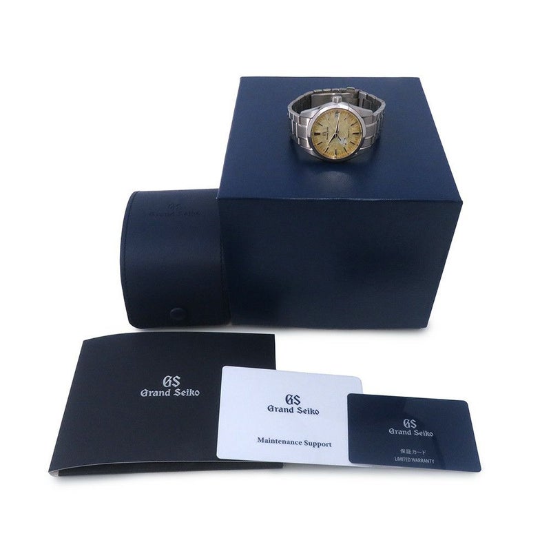 セイコー グランドセイコー ヘリテージコレクション 銀座限定500本 SBGA503 腕時計 ライトゴールド文字盤