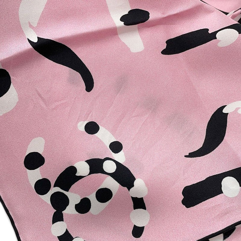 シャネル ノベルティ スカーフ ココマーク シルク CHANEL 雑貨