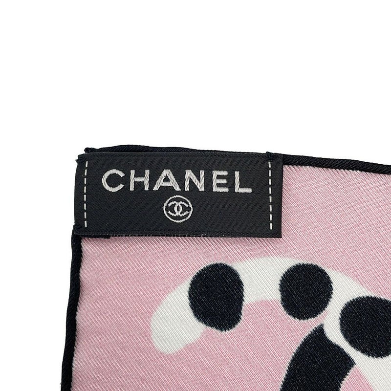 シャネル ノベルティ スカーフ ココマーク シルク CHANEL 雑貨