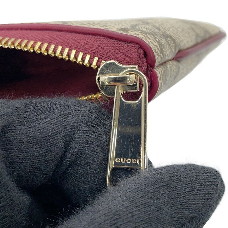 グッチ キーケース キャットディテール GG PVC 818768 GUCCI コインケース