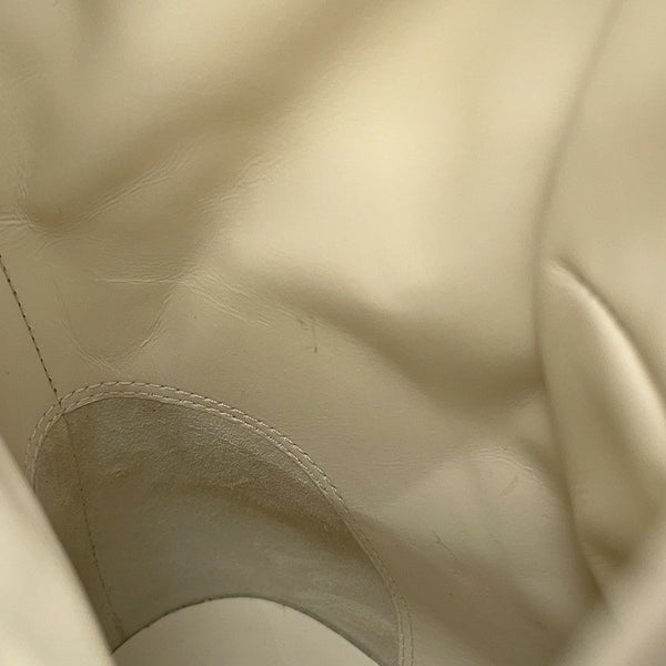 クリスチャン・ディオール ブーツ D-LEADER カナージュ ミドルブーツ レディースサイズ38 KDI733CQC 靴 白