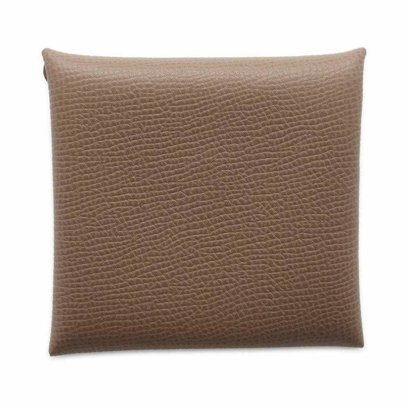 エルメス コインケース バスティア エトゥープ ヴォーエプソン B刻印 HERMES 財布