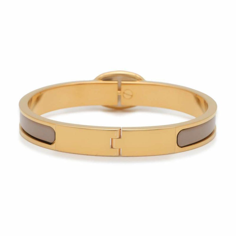 エルメス ブレスレット シェーヌダンクル ミニクリック PM マロングラッセ/ゴールド金具 HERMES