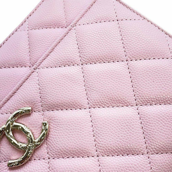 シャネル チェーンウォレット マトラッセ ココマーク キャビアスキン AP3971 CHANEL 財布