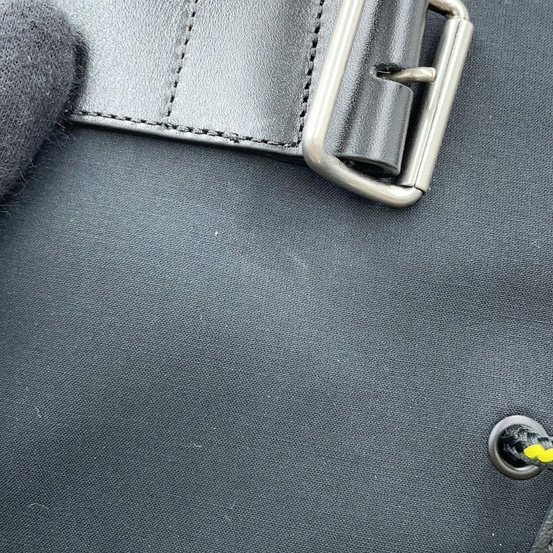 クリスチャン・ディオール ブーツ DIORANGER 編み上げ ロングブーツ キャンバス レディースサイズ38 Christian Dior 靴 黒