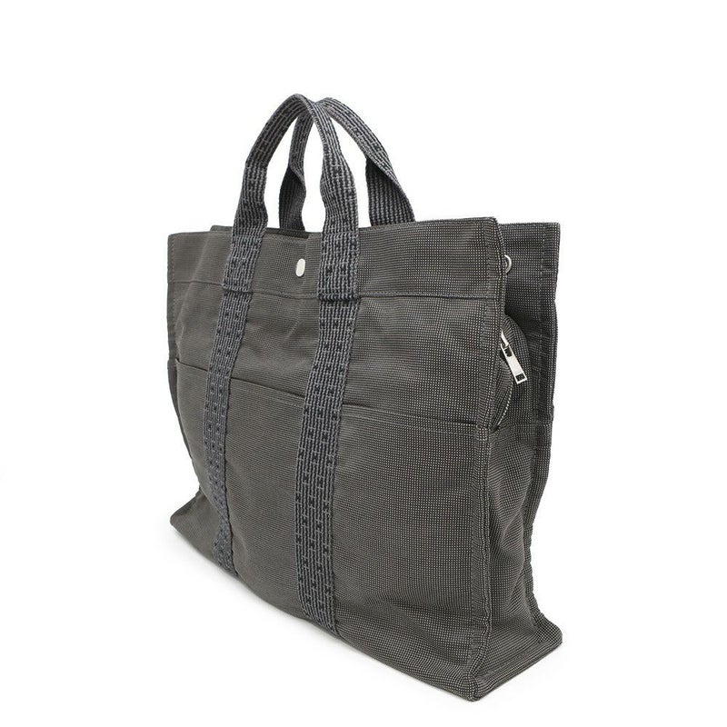 エルメス ハンドバッグ エールライントートMM キャンバス HERMES バッグ トートバッグ