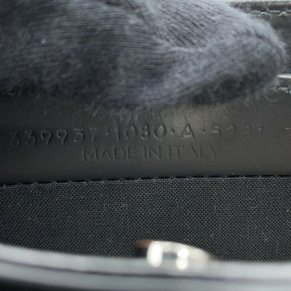 バレンシアガ ショルダーバッグ ネイビーポシェット キャンバス レザー 339937 BALENCIAGA 黒