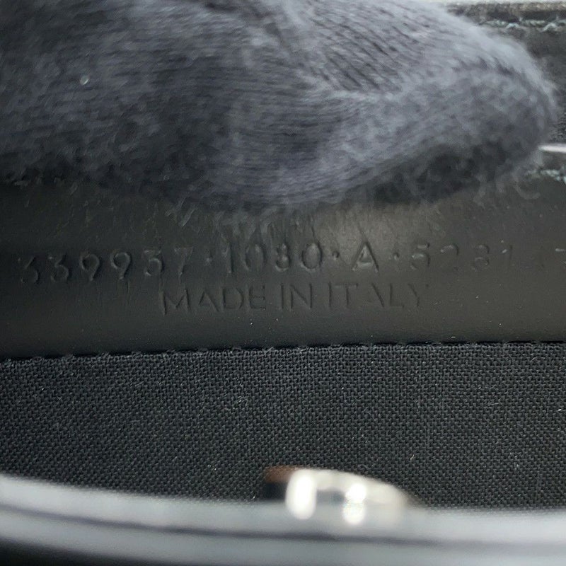 バレンシアガ ショルダーバッグ ネイビーポシェット キャンバス レザー 339937 BALENCIAGA 黒