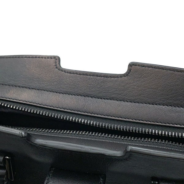 サンローランパリ ハンドバッグ ベイビーカバス レザー 400914 SAINT LAURENT PARIS 2way 黒