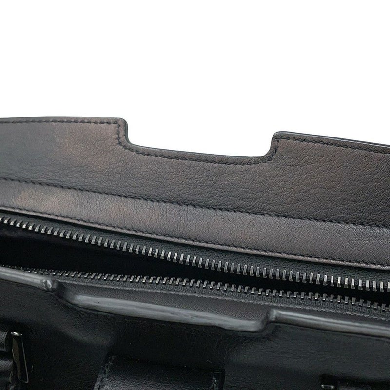 サンローランパリ ハンドバッグ ベイビーカバス レザー 400914 SAINT LAURENT PARIS 2way 黒