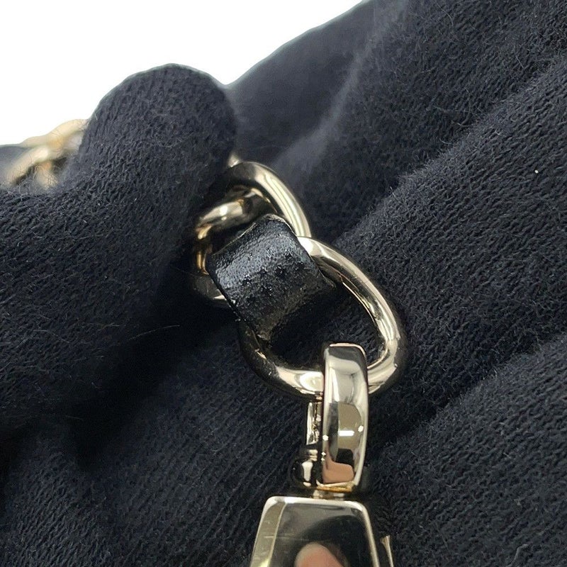 シャネル ハンドバッグ マトラッセ ココマーク ハンドル フラップ キャビアスキン リザード A92991 2way 黒