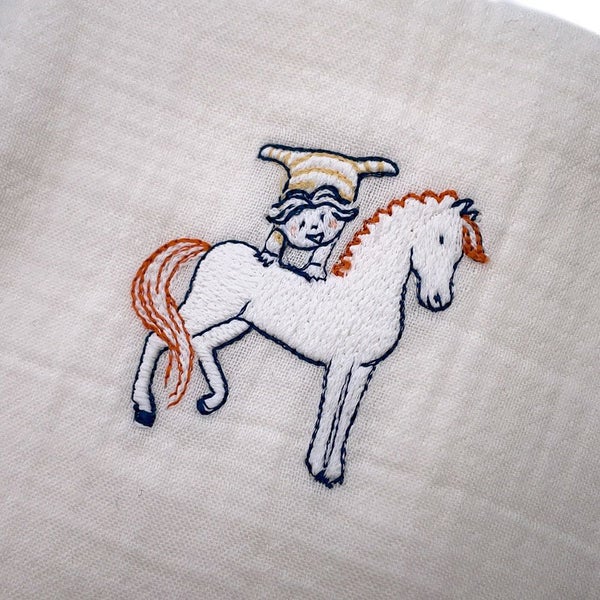 エルメス コットンガーゼ ガブリオル 4枚セット コットン HERMES ベビー ギフト