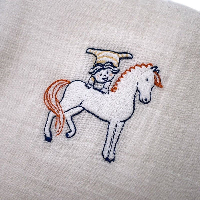 エルメス コットンガーゼ ガブリオル 4枚セット コットン HERMES ベビー ギフト