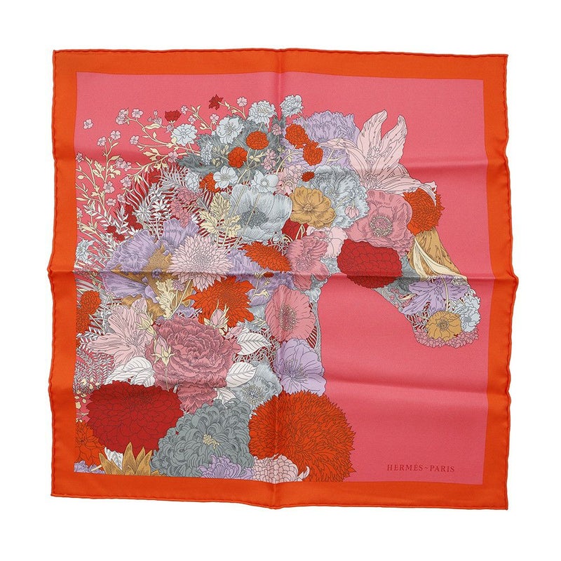 エルメス スカーフ カレ45 ガヴロッシュ ローブ・レジェール Robe Legere HERMES シルク 2022秋冬